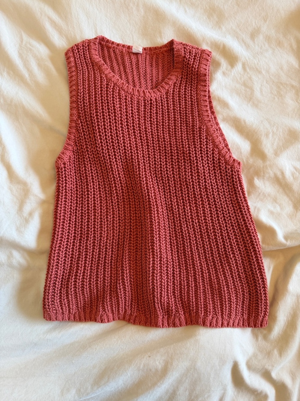 Old Navy Textured Knit Tank Top - Rose